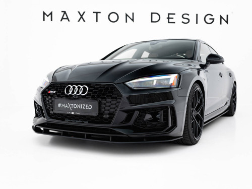 Maxton Street PRO Front Splitter Audi RS5 Coupe / Sportback F5