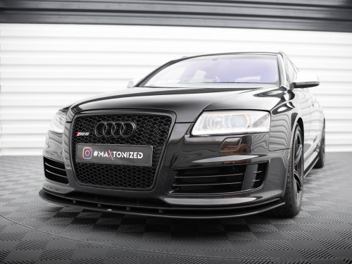 Maxton Street PRO Front Splitter Audi RS6 Avant C6 Maxton Street PRO Front Splitter Audi RS6 Avant C6