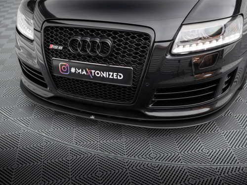Maxton Street PRO Front Splitter Audi RS6 Avant C6 Maxton Street PRO Front Splitter Audi RS6 Avant C6