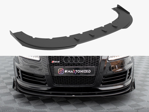 Maxton Street PRO Front Splitter + Flaps Audi RS6 Avant C6 Maxton Street PRO Front Splitter + Flaps Audi RS6 Avant C6
