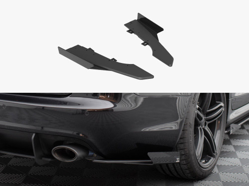 Maxton Street Pro Rear Side Splitters + Flaps Audi RS6 Avant C6 Maxton Street Pro Rear Side Splitters + Flaps Audi RS6 Avant C6