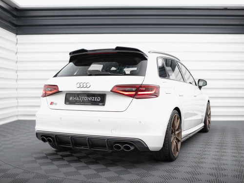 Maxton Street PRO Rear Diffuser Audi S3 Sportback / Hatchback 8V