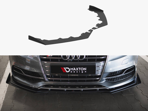 Maxton Front Flaps Audi S3 / A3 S-Line Sedan 8V Maxton Front Flaps Audi S3 / A3 S-Line Sedan 8V