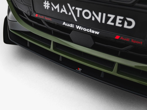 Maxton Street PRO Front Splitter V.1 + Flaps Audi S3 Sportback / A3 S-line Sportback 8Y Facelift Maxton Street PRO Front Splitter V.1 + Flaps Audi S3 Sportback / A3 S-line Sportback 8Y Facelift