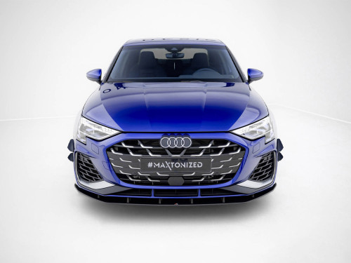 Maxton Street PRO Front Splitter Audi A3 S-Line Sedan / S3 Sedan 8Y Facelift Maxton Street PRO Front Splitter Audi A3 S-Line Sedan / S3 Sedan 8Y Facelift