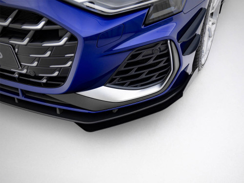 Maxton Street PRO Front Splitter V.1 + Flaps Audi A3 S-Line Sedan / S3 Sedan 8Y Facelift Maxton Street PRO Front Splitter V.1 + Flaps Audi A3 S-Line Sedan / S3 Sedan 8Y Facelift