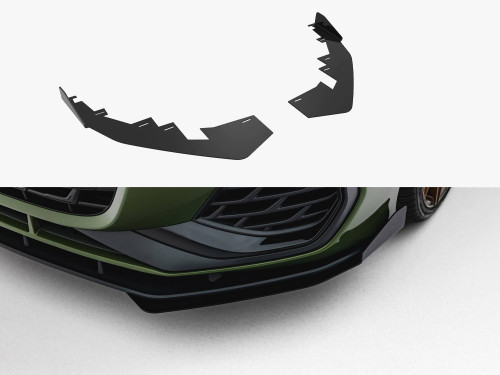 Maxton Front Flaps Audi S3 Sportback / A3 S-line Sportback 8Y Facelift Maxton Front Flaps Audi S3 Sportback / A3 S-line Sportback 8Y Facelift