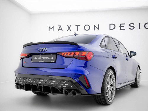 Maxton Street Pro Rear Side Splitters Audi S3 Sedan 8Y Facelift