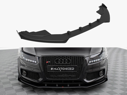Maxton Street PRO Front Splitter + Flaps Audi S5 / A5 S-Line 8T Maxton Street PRO Front Splitter + Flaps Audi S5 / A5 S-Line 8T