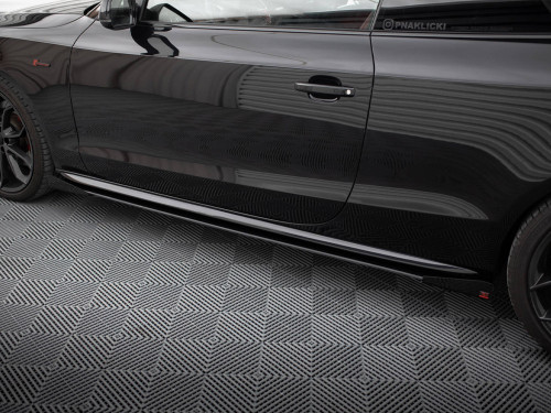 Maxton Street PRO Side Skirts Diffusers + Flaps Audi A5 / A5 S-Line / S5 Coupe / Cabrio 8T / 8T Facelift Maxton Street PRO Side Skirts Diffusers + Flaps Audi A5 / A5 S-Line / S5 Coupe / Cabrio 8T / 8T Facelift