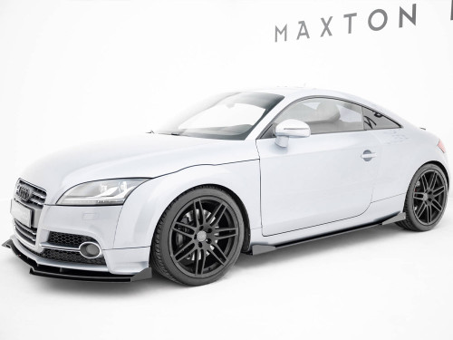 Maxton Street PRO Side Skirts Diffusers + Flaps Audi TT S / TT S-Line 8J Facelift