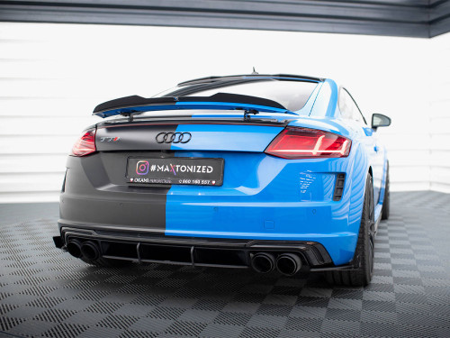Maxton Street Pro Rear Side Splitters + Flaps Audi TT S 8S Facelift
