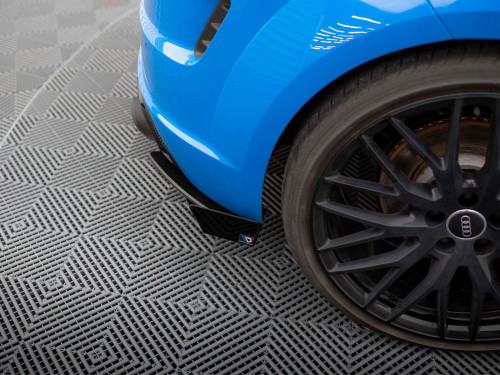 Maxton Street Pro Rear Side Splitters + Flaps Audi TT S 8S Facelift
