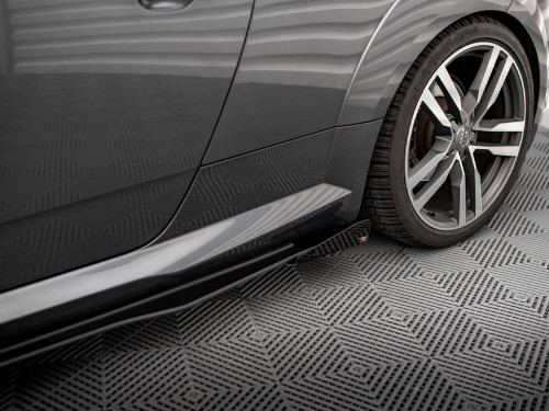 Maxton Street PRO Side Skirts Diffusers + Flaps Audi TT S / S-Line 8S