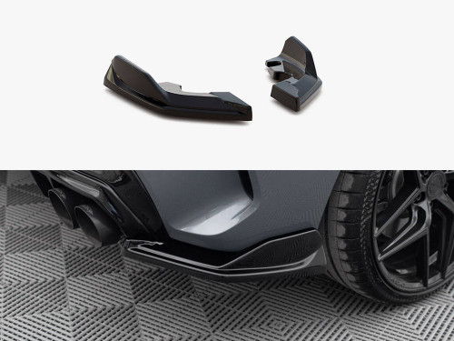 Maxton Rear Side Splitters V.4 BMW 1 F40 M-Sport / M135i Maxton Rear Side Splitters V.4 BMW 1 F40 M-Sport / M135i