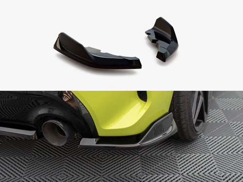 Maxton Rear Side Splitters V.9 BMW 1 M-Pack / M135i F40 Maxton Rear Side Splitters V.9 BMW 1 M-Pack / M135i F40