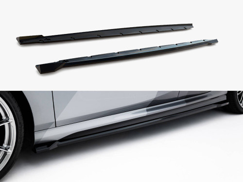 Maxton Side Skirts Diffusers V.3 BMW M135i F70 Maxton Side Skirts Diffusers V.3 BMW M135i F70