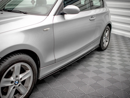 Maxton Side Skirts Diffusers V.2 BMW 1 E81 Facelift