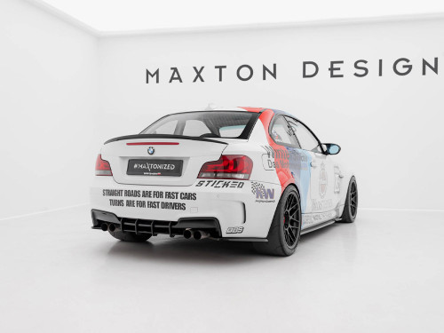 Maxton Rear Side Splitters BMW 1 M Coupe E82 Maxton Rear Side Splitters BMW 1 M Coupe E82
