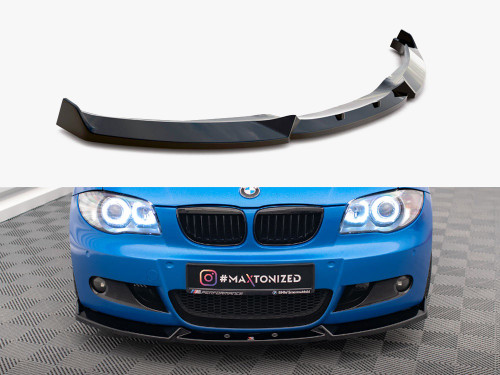 Maxton Front Splitter V.2 BMW 1 M-Pack E87 / E81 Facelift Maxton Front Splitter V.2 BMW 1 M-Pack E87 / E81 Facelift