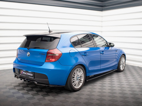 Maxton Central Rear Splitter (Vertical Bars) BMW 1 M-Pack E87 Facelift Maxton Central Rear Splitter (Vertical Bars) BMW 1 M-Pack E87 Facelift