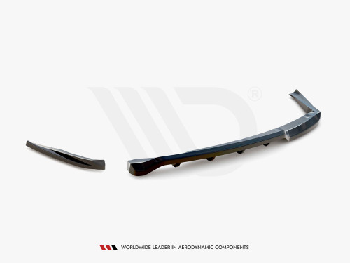 Maxton Central Rear Splitter (Vertical Bars) BMW 1 M-Pack E87 Facelift Maxton Central Rear Splitter (Vertical Bars) BMW 1 M-Pack E87 Facelift
