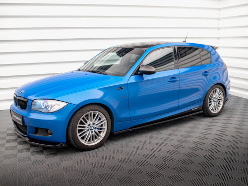 Maxton Side Skirts Diffusers BMW 1 M-Pack E87 Facelift