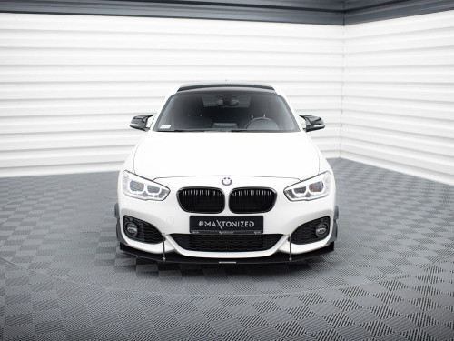 Maxton Front Bumper Wings (Canards) BMW 1 M-Pack / M140i F20 Facelift