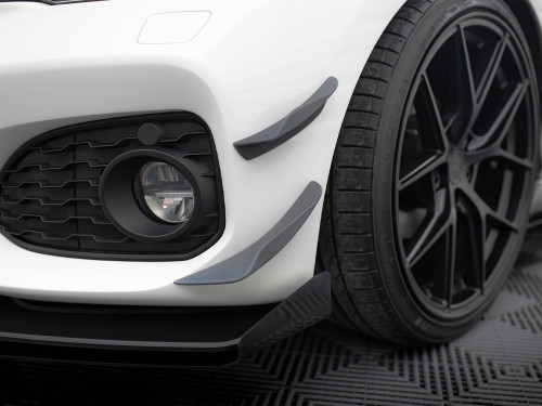 Maxton Front Bumper Wings (Canards) BMW 1 M-Pack / M140i F20 Facelift