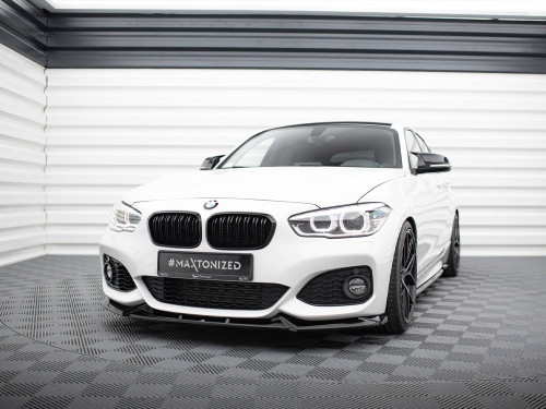 Maxton Front Splitter V.5 BMW 1 M-Pack / M140i F20 Facelift