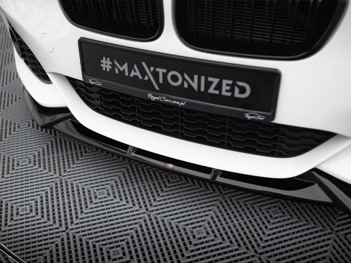 Maxton Front Splitter V.5 BMW 1 M-Pack / M140i F20 Facelift