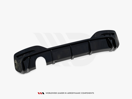 Maxton Rear Valance V.3 BMW 1 M-Pack F20 Facelift (Version with single exhaust on one side)