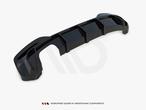 Maxton Rear Valance V.3 BMW 1 M-Pack F20 Facelift (Single side dual exhaust version)