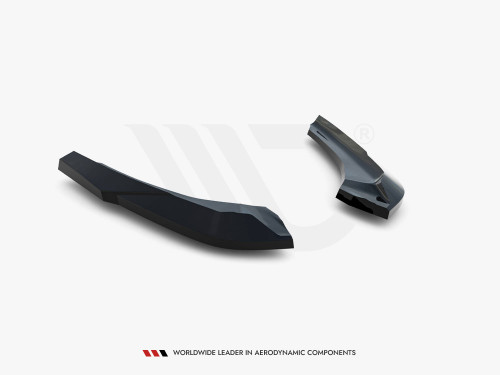 Maxton Rear Side Splitters V.5 (For rear valance v.3) BMW 1 M-Pack / M140i F20 Facelift