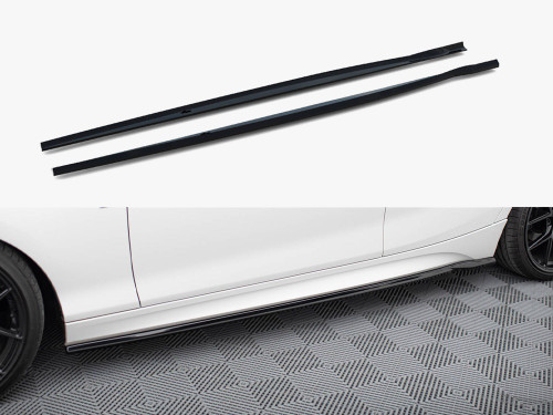 Maxton Side Skirts Diffusers V.5 BMW 1 M-Pack / M140i F20 Facelift