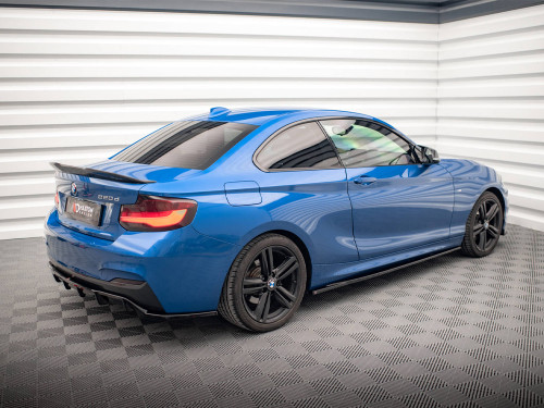 Maxton Side Skirts Diffusers BMW 2 M-Pack F22