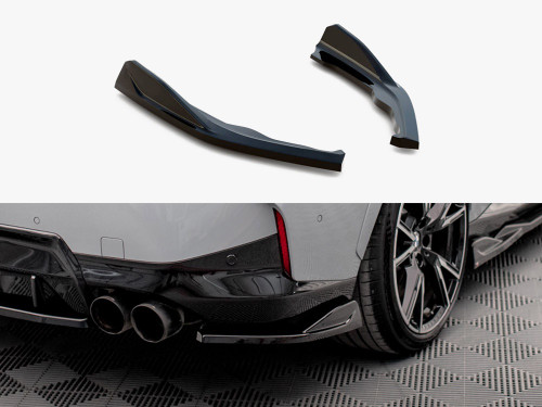 Maxton Rear Side Splitters V.1 BMW 2 Coupe M240i G42