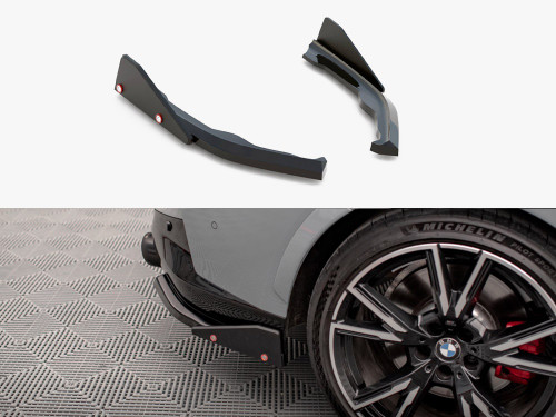 Maxton Rear Side Splitters V.2 + Flaps BMW 2 Coupe M240i G42 Maxton Rear Side Splitters V.2 + Flaps BMW 2 Coupe M240i G42