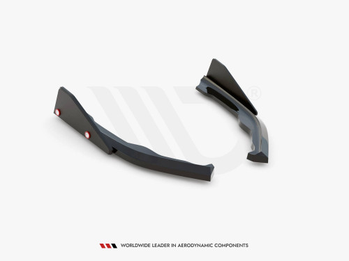Maxton Rear Side Splitters V.2 + Flaps BMW 2 Coupe M240i G42 Maxton Rear Side Splitters V.2 + Flaps BMW 2 Coupe M240i G42