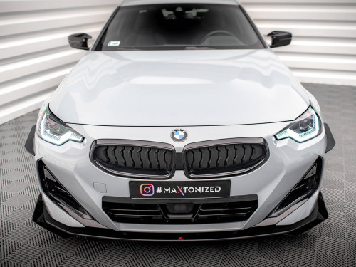 Maxton Front Bumper Wings (Canards) BMW 2 Coupe M-Pack / M240i G42