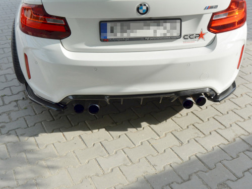 Maxton Rear Side Splitters BMW M2 F87 Coupe