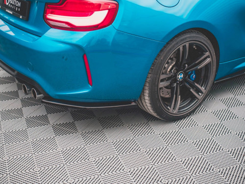 Maxton Rear Side Splitters V.2 BMW M2 F87 (2016-2020)
