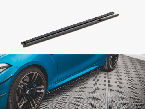 Maxton Side Skirts Diffusers V.2 Bmw M2 F87 (2016-2020)