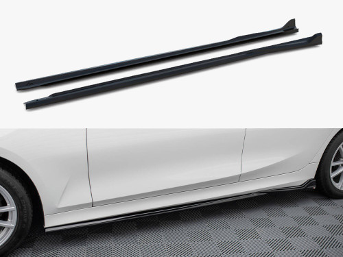Maxton Side Skirts Diffusers BMW 3 Sedan / Touring G20 / G21 Facelift