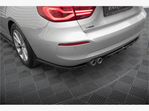 Maxton Central Rear Splitter (Vertical Bars) BMW 3 GT F34 Facelift