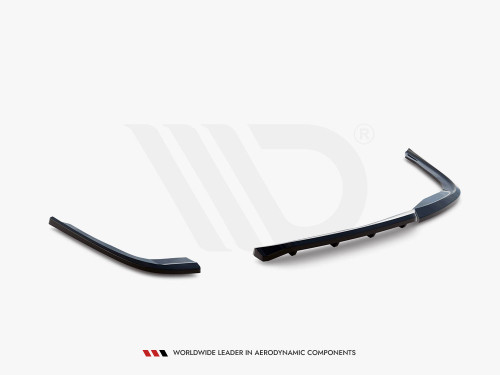 Maxton Central Rear Splitter (Vertical Bars) BMW 3 GT F34 Facelift