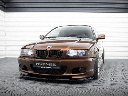 Maxton Front Splitter V.1 BMW 3 E46 M-Pack Coupe