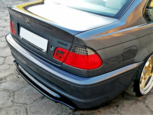 Maxton Central Rear Splitter BMW 3 E46 M-Pack Coupe