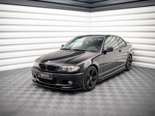 Maxton Side Skirts Diffusers V.2 Bmw 3 Coupe M-pack E46 (1999-2005)