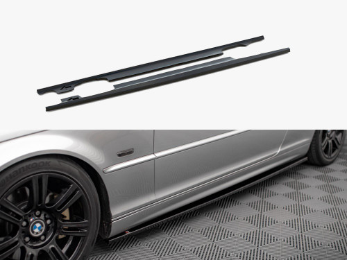 Maxton Side Skirts Diffusers BMW 3 Coupe E46